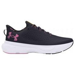 Buty do biegania damskie UA W Infinite Print Under Armour 3027653. Czarne obuwie sportowe damskie Under Armour, bez zapięcia, do biegania. Za 379.99 zł.
