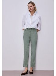 Street One Spodnie chino w kolorze miętowym rozmiar: W34/L28. Zielone spodnie materiałowe damskie Street One, bez wzorów. Za 144.92 zł.