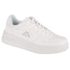 Buty sportowe Sneakersy damskie, Bash DLX. Białe obuwie sportowe casual damskie Kappa, z gumy, trekkingowe. Za 159.99 zł.