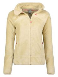 Canadian Peak Kurtka polarowa "Udilas" w kolorze beżowym rozmiar: M. Brązowe kurtki damskie Canadian Peak, m, bez wzorów, z materiału, bez kaptura. Za 105.14 zł.