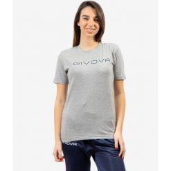 Givova Bawełniane T-shirt Melange 4XL - Sportowy Styl i Komfort. Fioletowe koszulki sportowe damskie Givova, xl, bez wzorów, z bawełny, bez ramiączek, do piłki nożnej. Za 60.95 zł.