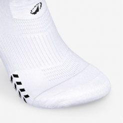 Skarpety piłkarskie podwyższone Kipsta Viralto II MiD antypoślizgowe. Białe skarpetki damskie KIPSTA, bez wzorów, z dzianiny. Za 39.99 zł.