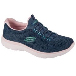 Buty treningowe damskie, Summits - Fun Flair. Niebieskie obuwie sportowe damskie Skechers. Za 249.99 zł.