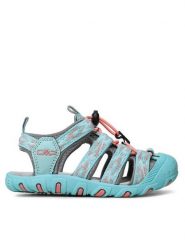CMP Sandały Kids Sahiph 30Q9524 Niebieski. Niebieskie sandały dziewczęce CMP, z materiału, bez obcasa, bez zapięcia. Za 109.99 zł.