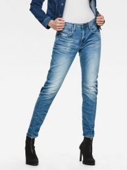G-Star Dżinsy - Boyfriend fit - w kolorze niebieskim rozmiar: W32/L32. Niebieskie jeansy damskie G-Star. Za 197.17 zł.