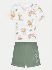 OVS Piżama 2041856 Zielony Regular Fit. Zielone piżamy dziewczęce OVS, bez wzorów, z bawełny, bez ramiączek. Za 69.99 zł.