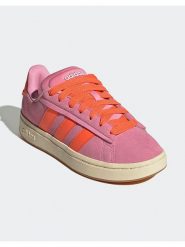 Adidas Skórzane sneakersy "Grand Court Alpha 00s" w kolorze różowym rozmiar: 38,5. Różowe obuwie sportowe damskie Adidas, bez zapięcia. Za 281.76 zł.