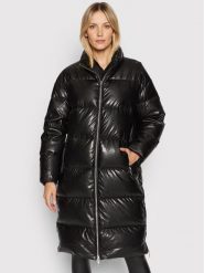MICHAEL Michael Kors Kurtka z imitacji skóry Lucas MF1203V3ZB Czarny Regular Fit. Czarne kurtki damskie MICHAEL Michael Kors, xl, bez wzorów, ze skóry, bez kaptura. Za 2,829.00 zł.