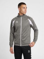 Kurtka z dresu Hummel Core 2.0. Białe kurtki damskie Hummel, xl, bez wzorów, z dresówki, bez kaptura. Za 210.45 zł.