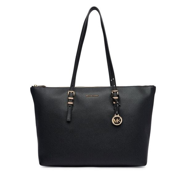 Torebka MICHAEL Michael Kors. Czarne shopper bag MICHAEL Michael Kors, bez dodatków. Za 1,239.00 zł.