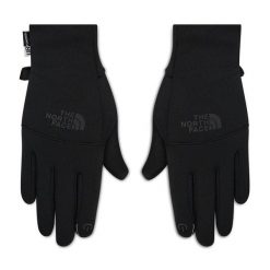 Rękawiczki The North Face. Czarne rękawiczki damskie The North Face, bez wzorów. Za 179.99 zł.