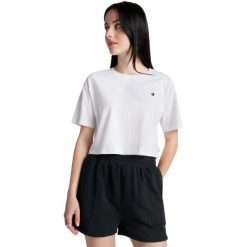 Koszulka Converse Sporty Boxy T-Shirt, Kobiety. Białe bluzki damskie Converse, xs, bez wzorów, z bawełny, bez kołnierzyka, bez ramiączek. Za 290.00 zł.