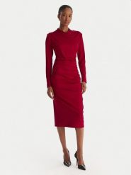 ACCESS FASHION Sukienka koktajlowa 54-3040-225 Czerwony Slim Fit. Czerwone sukienki damskie ACCESS FASHION, bez wzorów, z syntetyku, wizytowe, bez ramiączek. Za 439.99 zł.