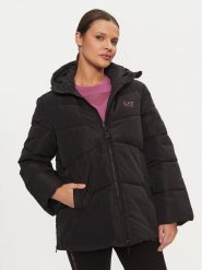 EA7 Emporio Armani Kurtka zimowa 6DTB18 TN8AZ 1200 Czarny Relaxed Fit. Czarne kurtki damskie EA7 Emporio Armani, na zimę, s, bez wzorów, z syntetyku, bez kaptura. Za 959.99 zł.