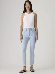 Levi's Dżinsy - Skinny fit - w kolorze błękitnym rozmiar: W26/L30. Niebieskie jeansy damskie Levi's, z podwyższonym stanem. Za 263.95 zł.