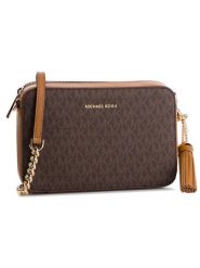 MICHAEL Michael Kors Torebka Crossbodies 32F8GF5M2B Bordowy. Brązowe torebki klasyczne damskie MICHAEL Michael Kors, ze skóry, bez dodatków. Za 739.99 zł.