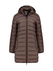 Canadian Peak Płaszcz pikowany "Atikamapeak" w kolorze brązowym rozmiar: XL. Brązowe płaszcze damskie Canadian Peak, xl, bez wzorów, bez kaptura. Za 152.45 zł.