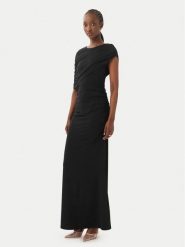 Vero Moda Sukienka wieczorowa Kassandra 10356465 Czarny Regular Fit. Czarne sukienki damskie Vero Moda, bez wzorów, z syntetyku, wizytowe, bez ramiączek. Za 249.99 zł.