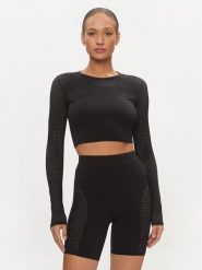 Calvin Klein Performance Koszulka techniczna 00GWS4K261 Czarny Slim Fit. Czarne koszulki damskie Calvin Klein Performance, xxl, bez wzorów, z syntetyku, bez kołnierzyka, bez ramiączek. Za 299.99 zł.