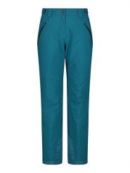 CMP Spodnie narciarskie w kolorze turkusowym rozmiar: 34. Niebieskie spodnie dresowe damskie CMP, m, bez wzorów, narciarskie. Za 236.61 zł.