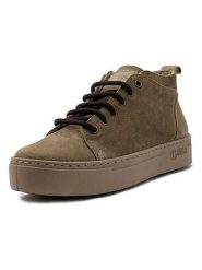 Natural world Botki w kolorze brązowym rozmiar: 36. Brązowe botki damskie Natural World, z wełny, bez obcasa, bez zapięcia. Za 187.45 zł.