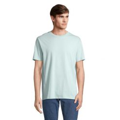 Koszulka Organiczna Unisex Dla Dorosłych Legend. Niebieskie bluzki damskie SOL'S, s, bez wzorów, sportowe, bez kołnierzyka, bez ramiączek. Za 47.99 zł.