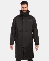 Unisex narciarski płaszcz przeciwdeszczowy Kilpi TEAM RAINCOAT-U. Czarne płaszcze damskie Kilpi, na zimę, m, bez wzorów, z materiału, z kapturem. Za 628.61 zł.
