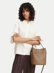 Furla Torebka Amelia M Bucket WB01953 HSF000 CN 4489S Brązowy. Brązowe torebki klasyczne damskie Furla, ze skóry, bez dodatków. Za 1,619.00 zł.