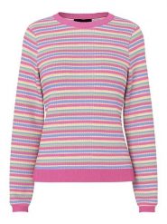 Pieces Sweter "Pcdiana" w kolorze różowym rozmiar: XL. Różowe swetry klasyczne damskie Pieces, xl, bez kołnierzyka. Za 83.22 zł.