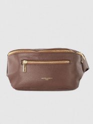 Victor & Hugo Paris Skórzana saszetka "Isla" w kolorze brązowym - 40 x 15 x 3 cm rozmiar: onesize. Brązowe nerki i saszetki damskie Victor & Hugo Paris, bez wzorów, z materiału. Za 241.56 zł.