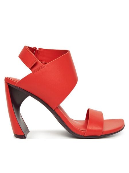 United Nude Sandały Zuma Sandal Hi 1092887216 Pomarańczowy. Brązowe sandały damskie United Nude, bez wzorów, ze skóry, bez obcasa, na słupku, bez zapięcia. Za 1,179.00 zł.