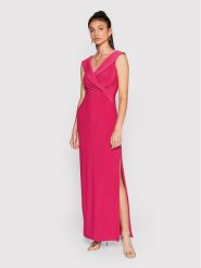 Lauren Ralph Lauren Sukienka wieczorowa 253863940006 Różowy Slim Fit. Czerwone sukienki damskie Lauren Ralph Lauren, bez wzorów, z syntetyku, wizytowe, bez ramiączek. Za 1,149.00 zł.