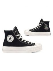 Converse Sneakersy "Chuck Taylor Lift Platform" w kolorze czarnym rozmiar: 42,5. Czarne obuwie sportowe damskie Converse, za kostkę, bez zapięcia. Za 184.89 zł.