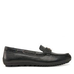 Mokasyny Tamaris. Czarne mokasyny damskie Tamaris, bez obcasa. Za 249.99 zł.
