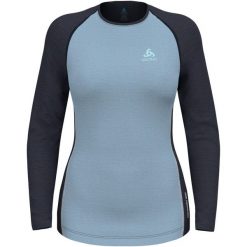 Koszulka termoaktywna z długim rękawem damska Odlo NATURAL PERFORMANCE. Koszulki sportowe damskie ODLO, m, bez wzorów, bez ramiączek. Za 359.99 zł.