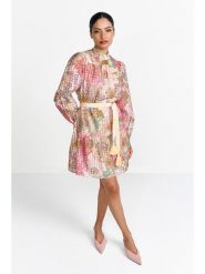 Rich & Royal Sukienka ze wzorem rozmiar: 36. Sukienki damskie Rich & Royal, bez wzorów, z tkaniny, bez ramiączek. Za 487.72 zł.