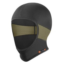 Czapka letnia z jedwabiu chłodzącego UV, kominiarka czarna/zielona. Zielone czapki damskie WEST BIKING, na lato, bez wzorów, z jedwabiu. Za 63.60 zł.