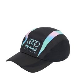 CZAPKA Z DASZKIEM AUDI REVOLUT F1 TEAM TEAMGEIST. Czarne czapki z daszkiem damskie Adidas, bez wzorów, z materiału. Za 199.00 zł.