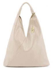 Anna Morellini Skórzany shopper bag "Chersilina" w kolorze kremowym - 40 x 48 x 2 cm rozmiar: onesize. Brązowe shopper bag Anna Morellini, bez wzorów, z materiału, na ramię, bez dodatków. Za 254.95 zł.