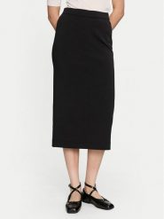 Marc O'Polo Spódnica ołówkowa 408 3038 18045 Czarny Regular Fit. Czarne spódnice damskie Marc O'Polo, bez wzorów, z bawełny. Za 349.99 zł.