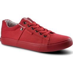 Czerwone Trampki Big Star Damskie Sznurowane Buty. Czerwone trampki damskie Big Star, bez wzorów, z gumy, bez zapięcia. Za 99.99 zł.