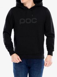 Bluza z kapturem POC Hood. Czarne bluzy damskie POC, s, z aplikacjami, z bawełny, z kapturem. Za 412.55 zł.
