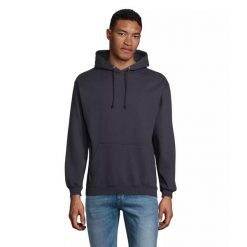 Bluza z kapturem Sol's Condor. Niebieskie bluzy damskie SOL'S, s, bez wzorów, z bawełny, z kapturem. Za 153.50 zł.
