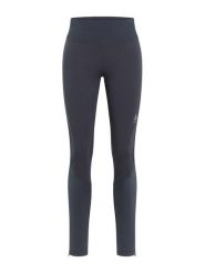 Odlo Legginsy "Langnes" w kolorze granatowym do biegania rozmiar: M. Niebieskie legginsy damskie ODLO, m, bez wzorów. Za 202.03 zł.