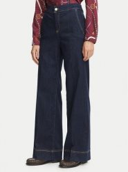 Marella Jeansy Struzzo 2625186101 Granatowy Wide Leg. Niebieskie jeansy damskie Marella. Za 639.99 zł.