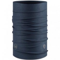Chusta wielofunkcyjna Buff ThermoNet Solid. Niebieskie chusty damskie Buff, na zimę, bez wzorów, z elastanu. Za 123.90 zł.