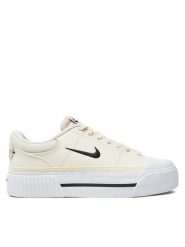 Nike Sneakersy Court Legacy Lift FV5526 101 Écru. Obuwie sportowe damskie Nike, ze skóry, bez zapięcia. Za 359.99 zł.
