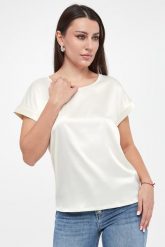 T-shirt damski satynowy Taila JOOP!. T-shirty damskie Joop!, s, bez wzorów, z satyny, bez kołnierzyka. W wyprzedaży za 383.20 zł.