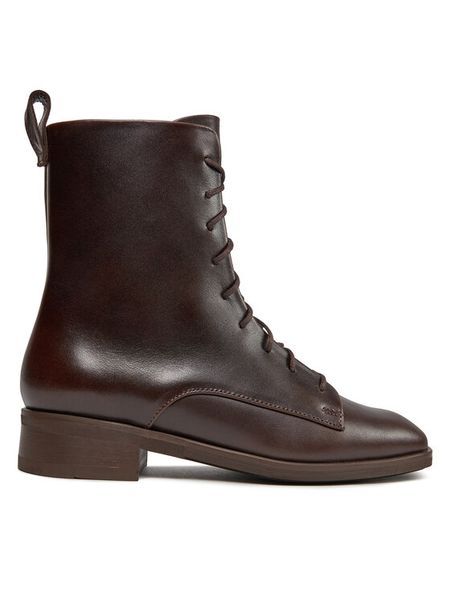 Balagan Trzewiki Tzava Brązowy. Brązowe botki damskie BALAGAN, ze skóry, bez obcasa, na płaskiej podeszwie, bez zapięcia. Za 799.99 zł.