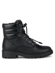 Geox Trapery J Casey Girl B Abx J367ZB 0BCLV C9999 S Czarny. Czarne kozaki dziewczęce Geox, bez wzorów, ze skóry, bez obcasa, bez zapięcia. Za 449.99 zł.